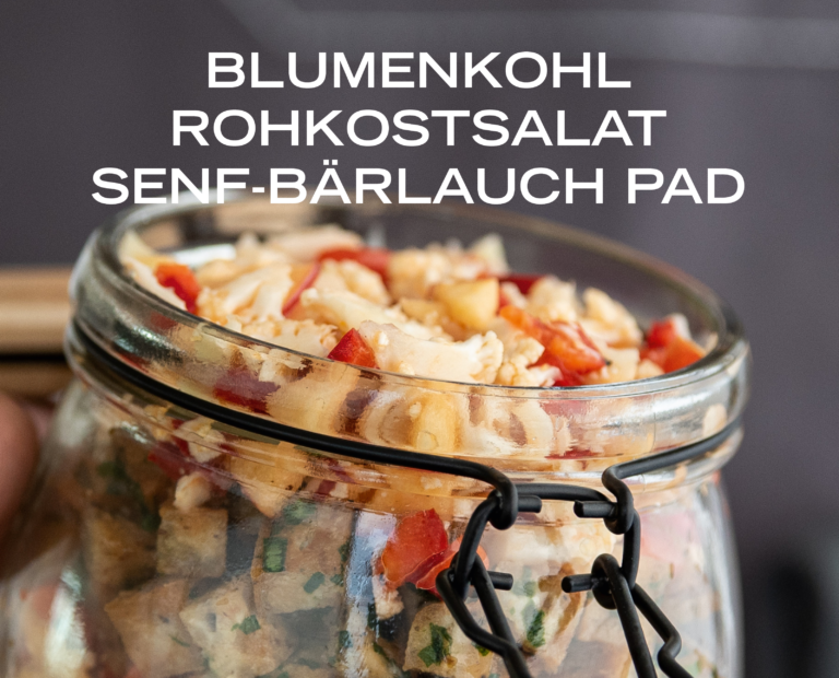 Blumenkohl Rohkostsalat