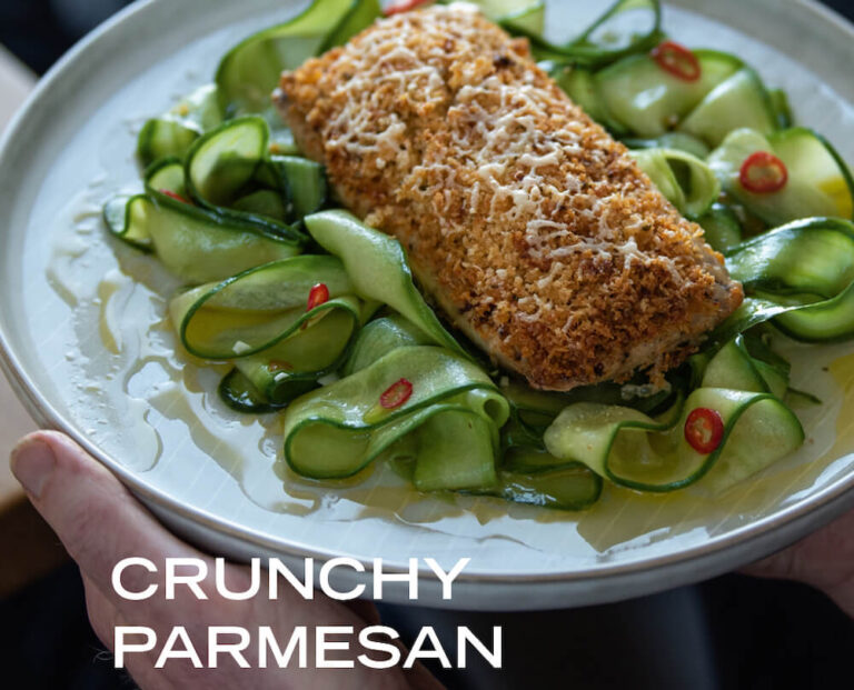 Crunchy Parmesan Pad