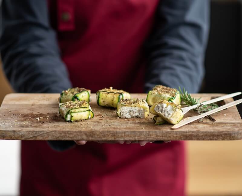 Zucchini Feta Pad